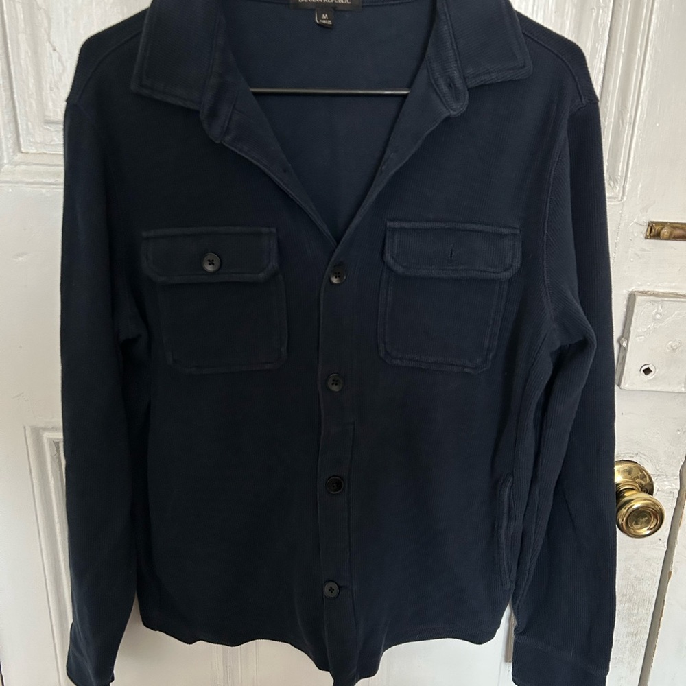 Banana Republic Dark Blue Shacket